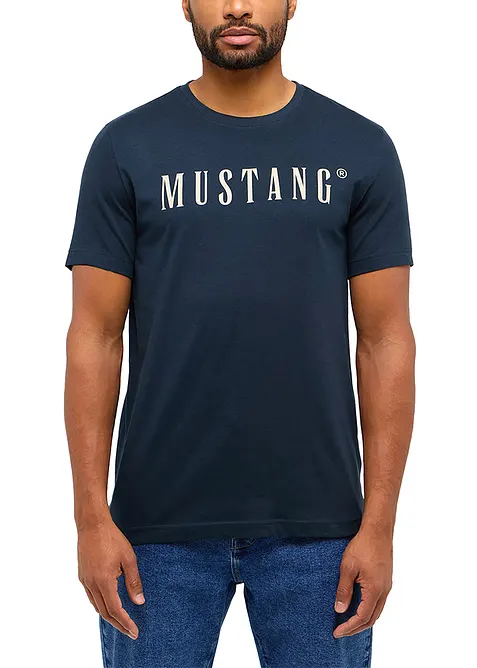 T-shirt Mustang Austin in puro cotone, Mustang Jeans