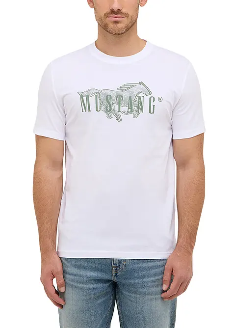 T-shirt Mustang Austin in puro cotone, Mustang Jeans