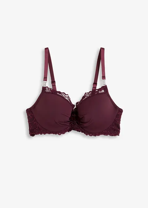 Reggiseno con coppe preformate e poliammide riciclata, bonprix