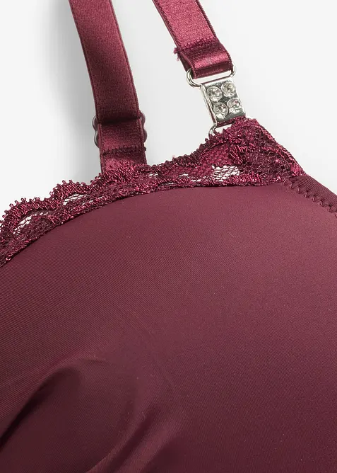 Reggiseno con coppe preformate e poliammide riciclata, bonprix