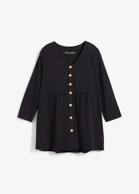 Maglia prémaman / da allattamento in cotone biologico, bonprix