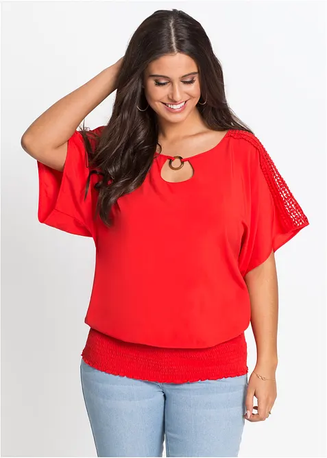 Blusa in pura viscosa, bonprix