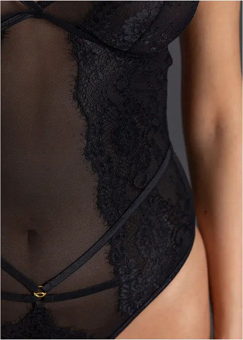 Body senza ferretto con perizoma, bonprix