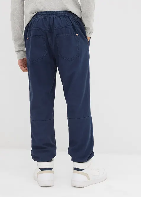 Pantaloni termici foderati in jersey, regular fit, bonprix