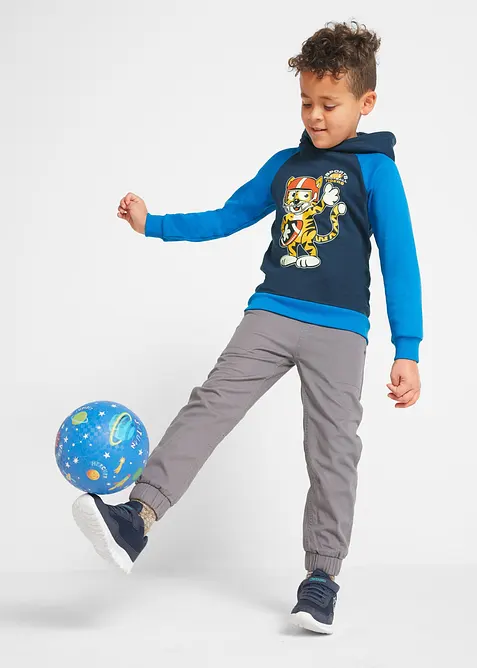 Pantaloni termici foderati in jersey, regular fit, bonprix