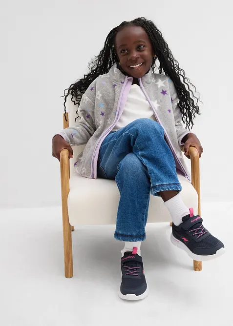 Jeans termici comodi con fodera in pile, bonprix