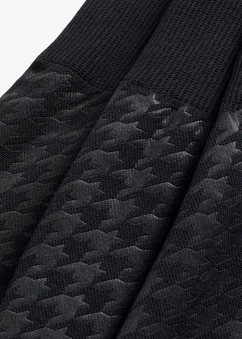 Leggings termici in fantasia pied-de-poule con interno morbido, bonprix