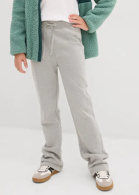 Pantaloni da jogging in puro cotone biologico (pacco da 2), bonprix