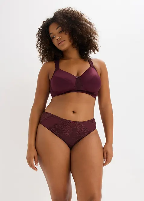 Reggiseno contenitivo senza ferretto con spalline imbottite, bonprix