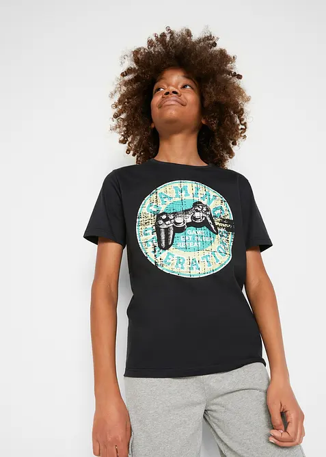 T-shirt in cotone biologico, bonprix