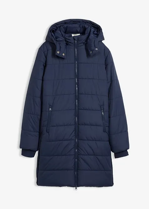 Giubbotto trapuntato con cappuccio rimovibile, bonprix