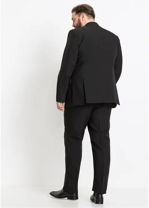 Completo da matrimonio (5 pezzi) giacca, pantaloni, gilet, plastron e pochette, regular fit, bonprix