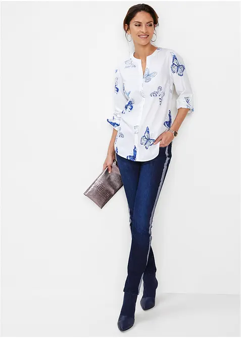 Camicetta in viscosa fantasia, bonprix