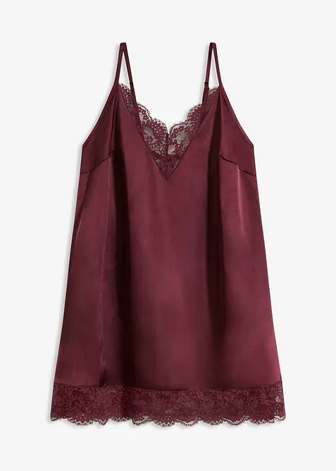 Sottoveste in satin con effetto lucido, bonprix