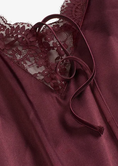 Sottoveste in satin con effetto lucido, bonprix