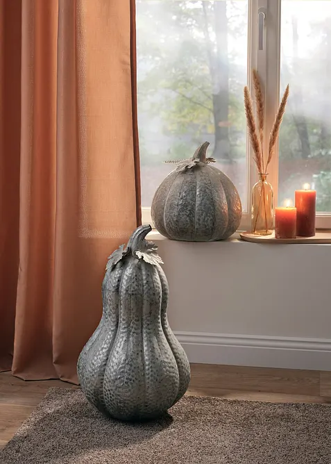 Soprammobile zucche in metallo (set 2 pezzi), bonprix