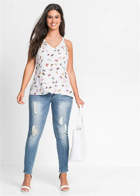 Top in pura viscosa, bonprix