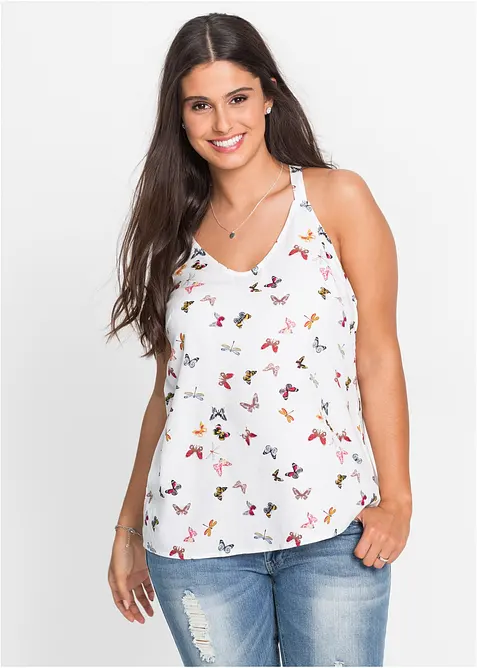 Top in pura viscosa, bonprix