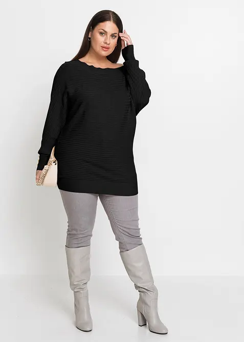 Maglione in filato fine, bonprix