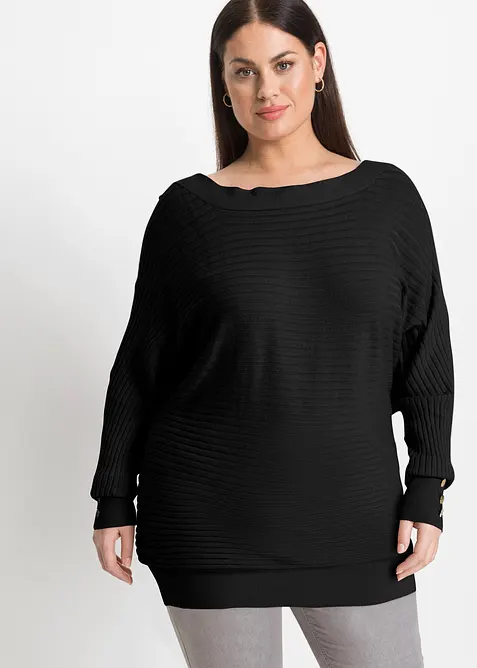Maglione in filato fine, bonprix