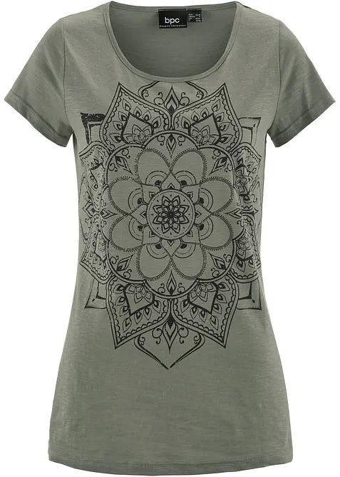 T-shirt in filato fiammato, bonprix