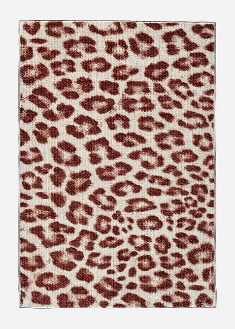 Tappeto da bagno con stampa leopardata, bonprix