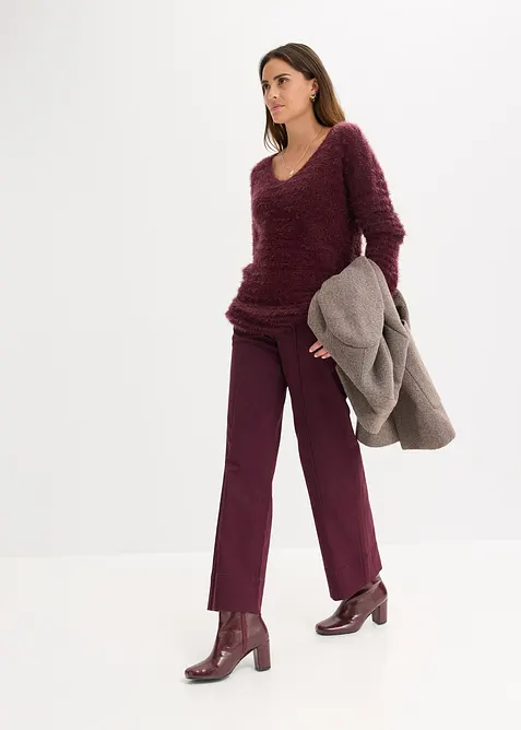 Abito lungo con pizzo, bonprix