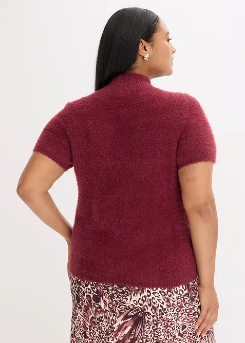 Maglione in filato effetto piuma, bonprix