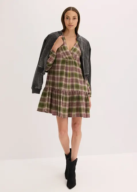 Miniabito in misto cotone, bonprix