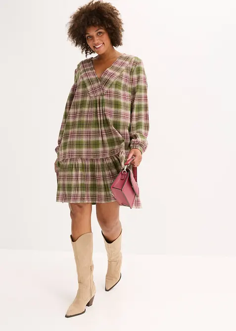 Miniabito in misto cotone, bonprix