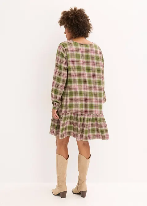 Miniabito in misto cotone, bonprix