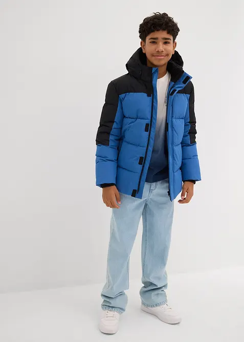 Giacca invernale idrorepellente con fodera in pile, bonprix