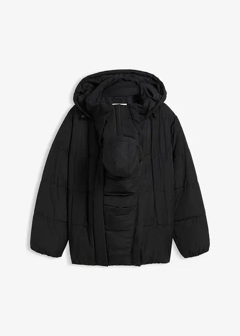 Giacca prémaman imbottita e idrorepellente 3 in 1 con inserto babywearing, bonprix