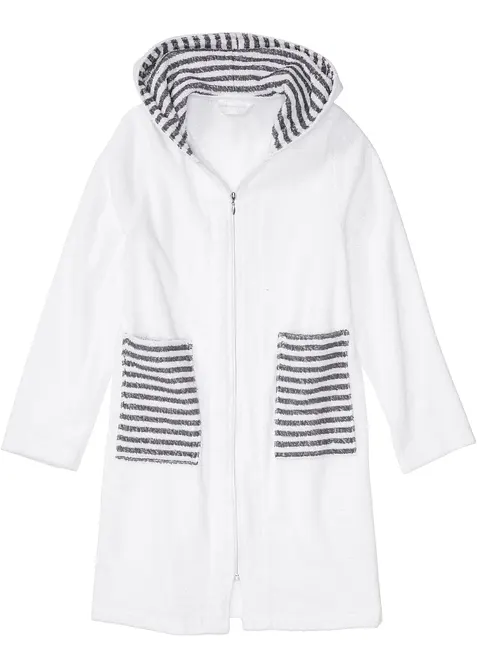 Accappatoio in spugna di cotone biologico, bonprix