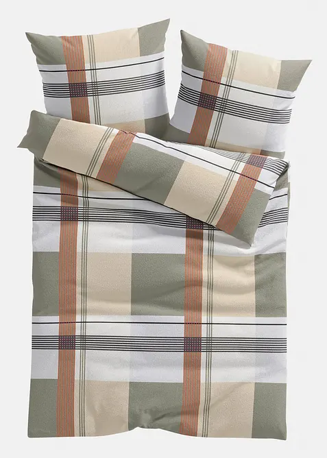 Biancheria da letto a quadri, bonprix