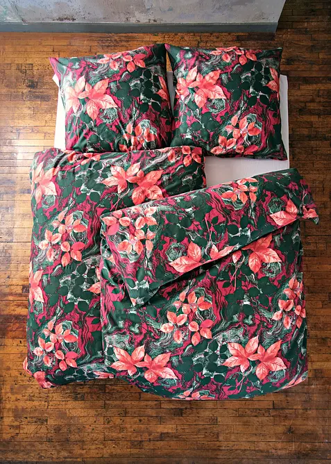 Biancheria da letto in fantasia floreale, bonprix