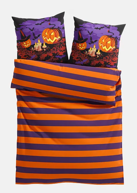 Biancheria da letto con zucche, bonprix