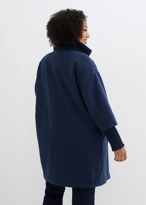 Cappotto corto in simil lana, bonprix