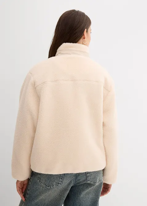 Giacca in pile teddy, bonprix