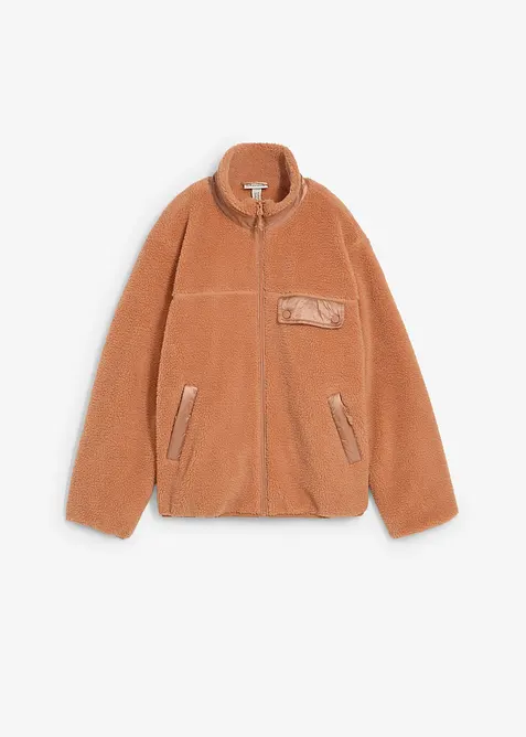 Giacca in pile teddy, bonprix