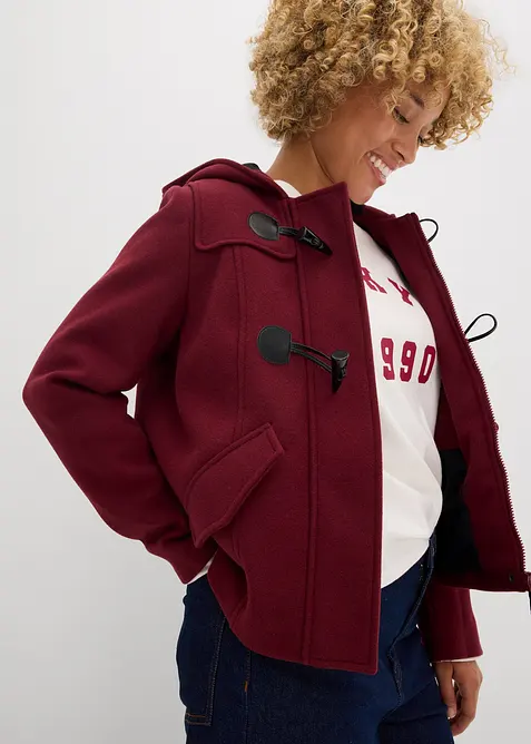 Montgomery in simil lana, bonprix