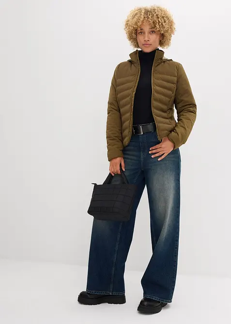 Giacca trapuntata ultra leggera in simil piumino, bonprix