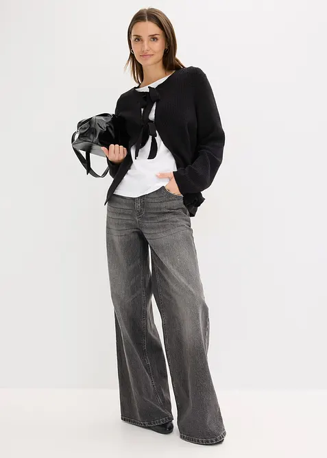 Cardigan in misto cotone, bonprix