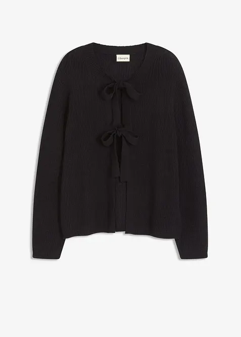 Cardigan in misto cotone, bonprix