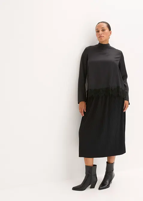 Gonna fluente in jersey misto viscosa, bonprix