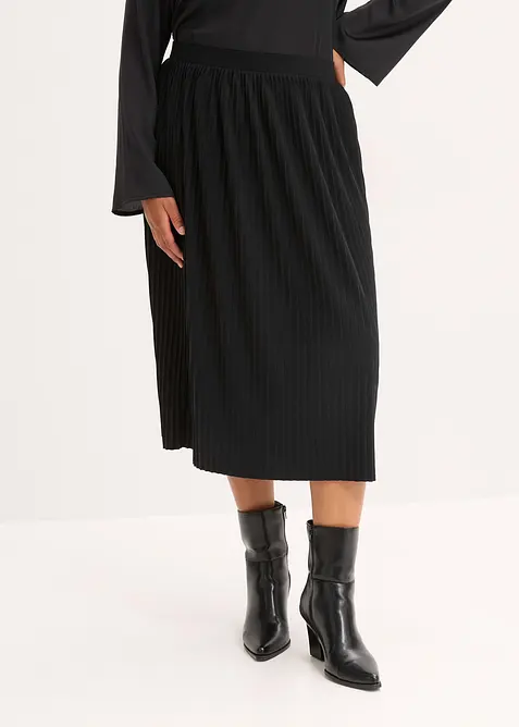 Gonna fluente in jersey misto viscosa, bonprix