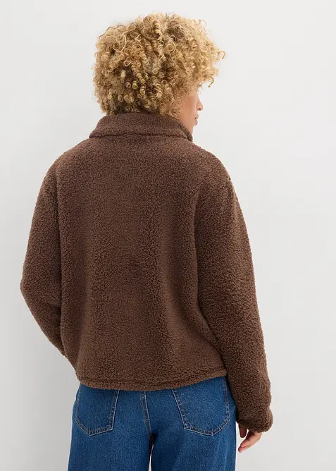 Giacca in pile teddy, bonprix