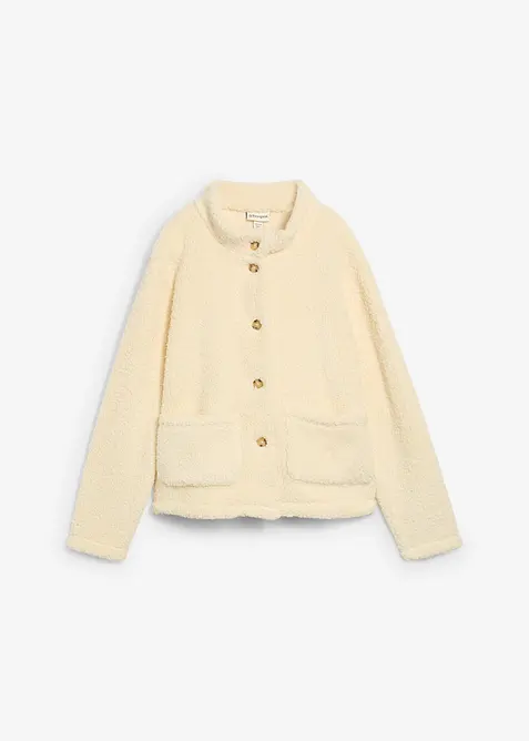 Giacca in pile teddy, bonprix