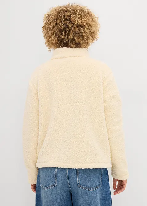 Giacca in pile teddy, bonprix