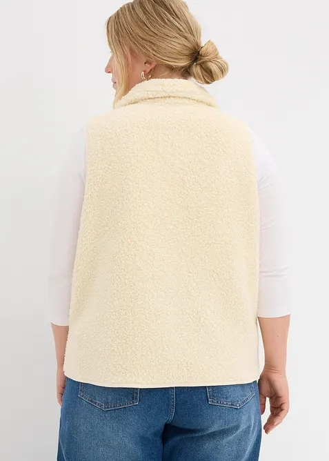 Gilet teddy, bonprix